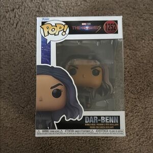 Funko Pop! The Marvels Dar-Benn Figure - Black and Gray